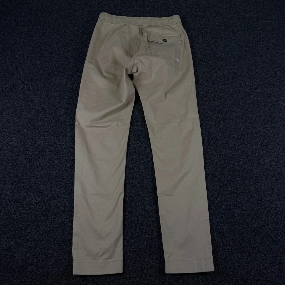 Express Pants Mens XS Jogger Utility Tan Khaki Elastic Waist EUC 003043679